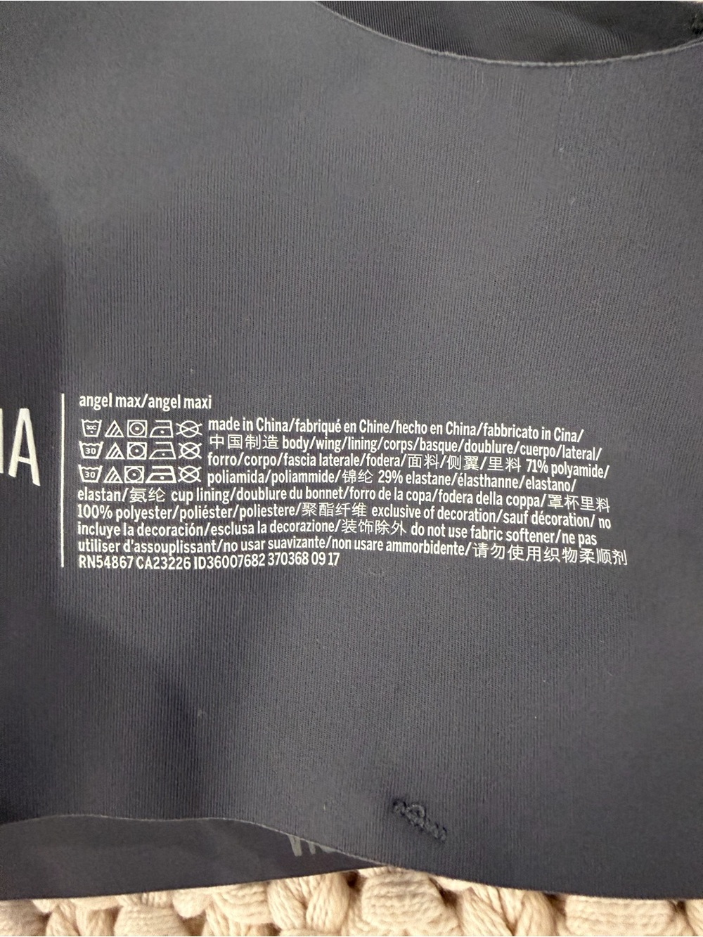 Victoria's Secret Angel Max Slate Gray High-Support Sports Bra - Picture 7 of 7